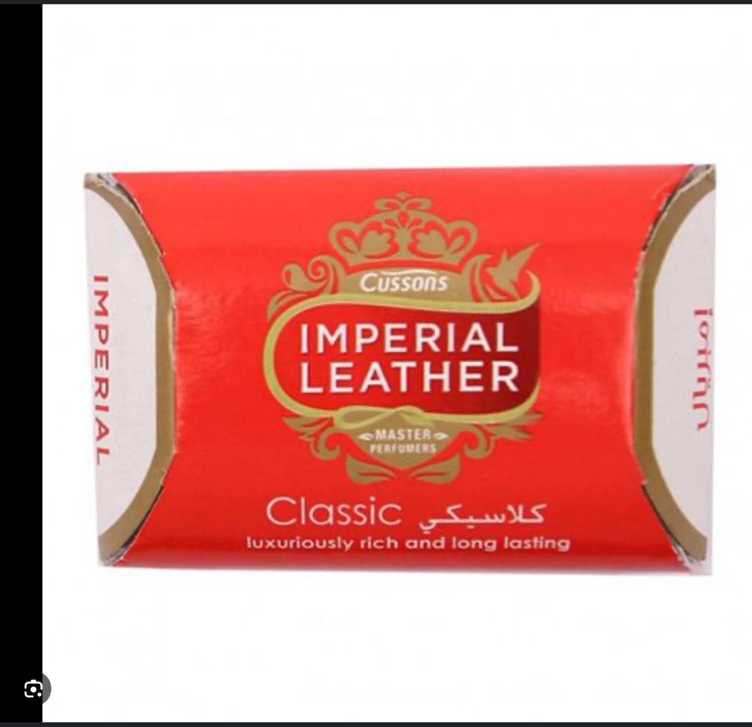 Soap Imperial 125g, 4 pieces Classic Leather Skincare Original Pack Bath Softly