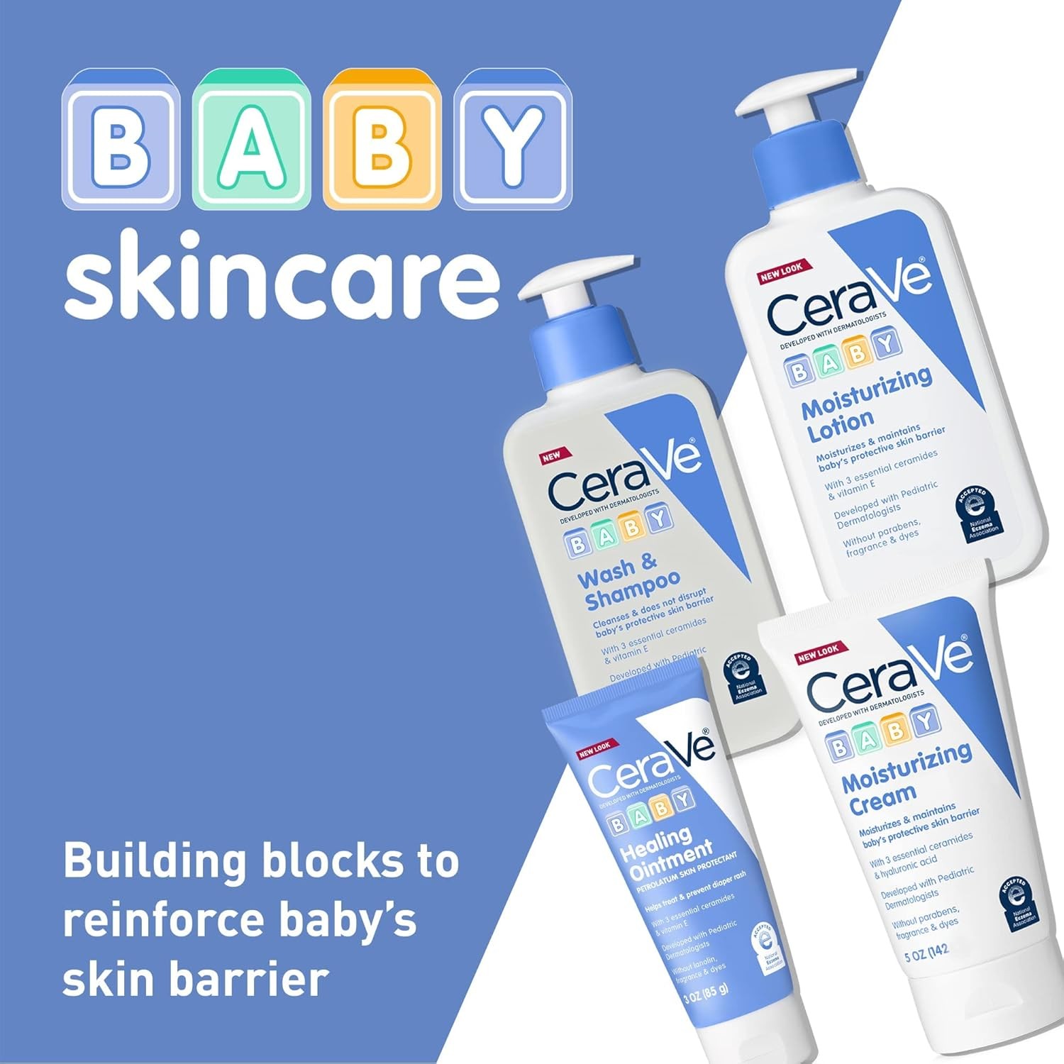 CeraVe Baby Lotion, Gentle Skin Care with Ceramides, 8 Fl Oz (Pack of 1)