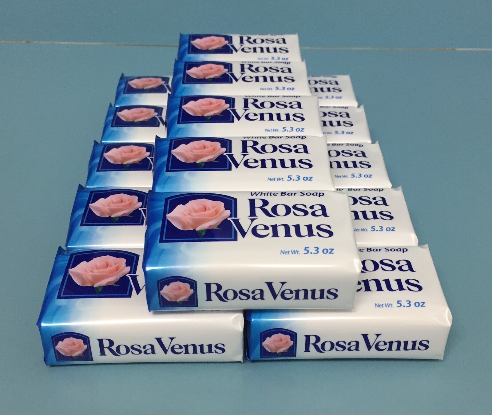 Lot of 15 Rosa Venus White Bar Soap 5.3 oz – Classic Gentle Scented Bars