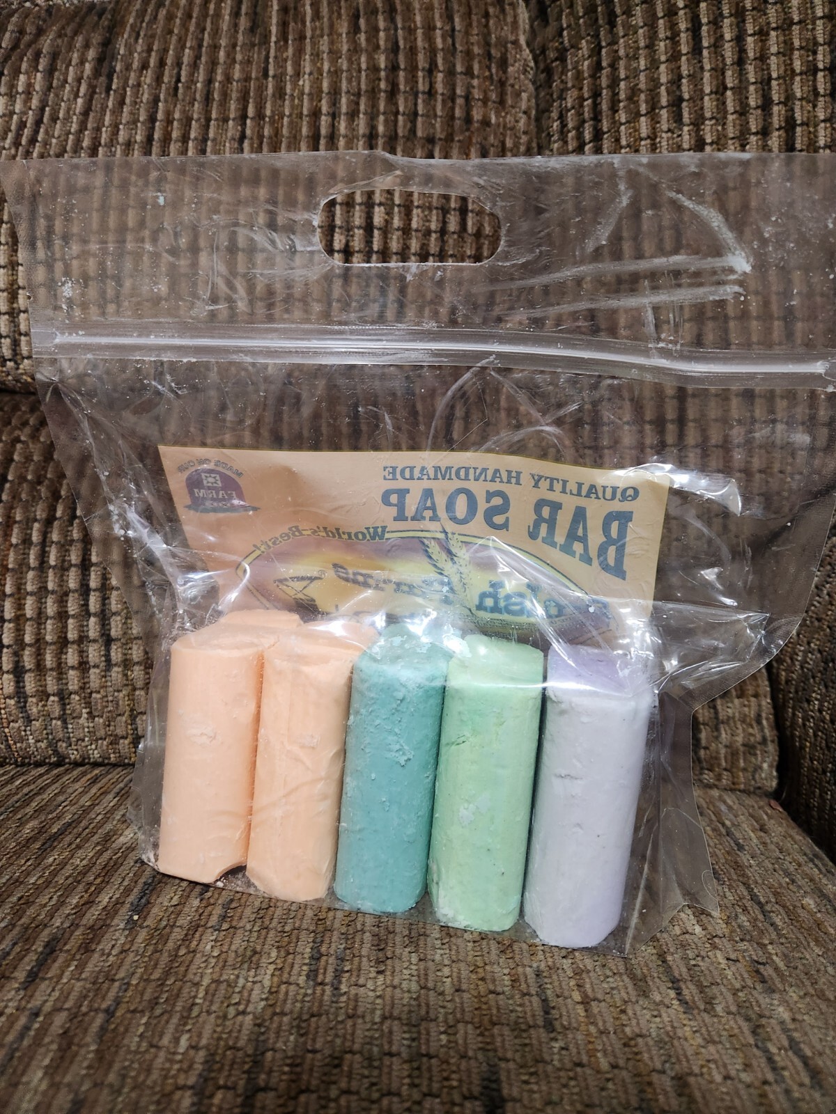 Amish Farm Bar Soap Pack Of 5 Huge Bars 5oz Each Soap Made In USA Scented