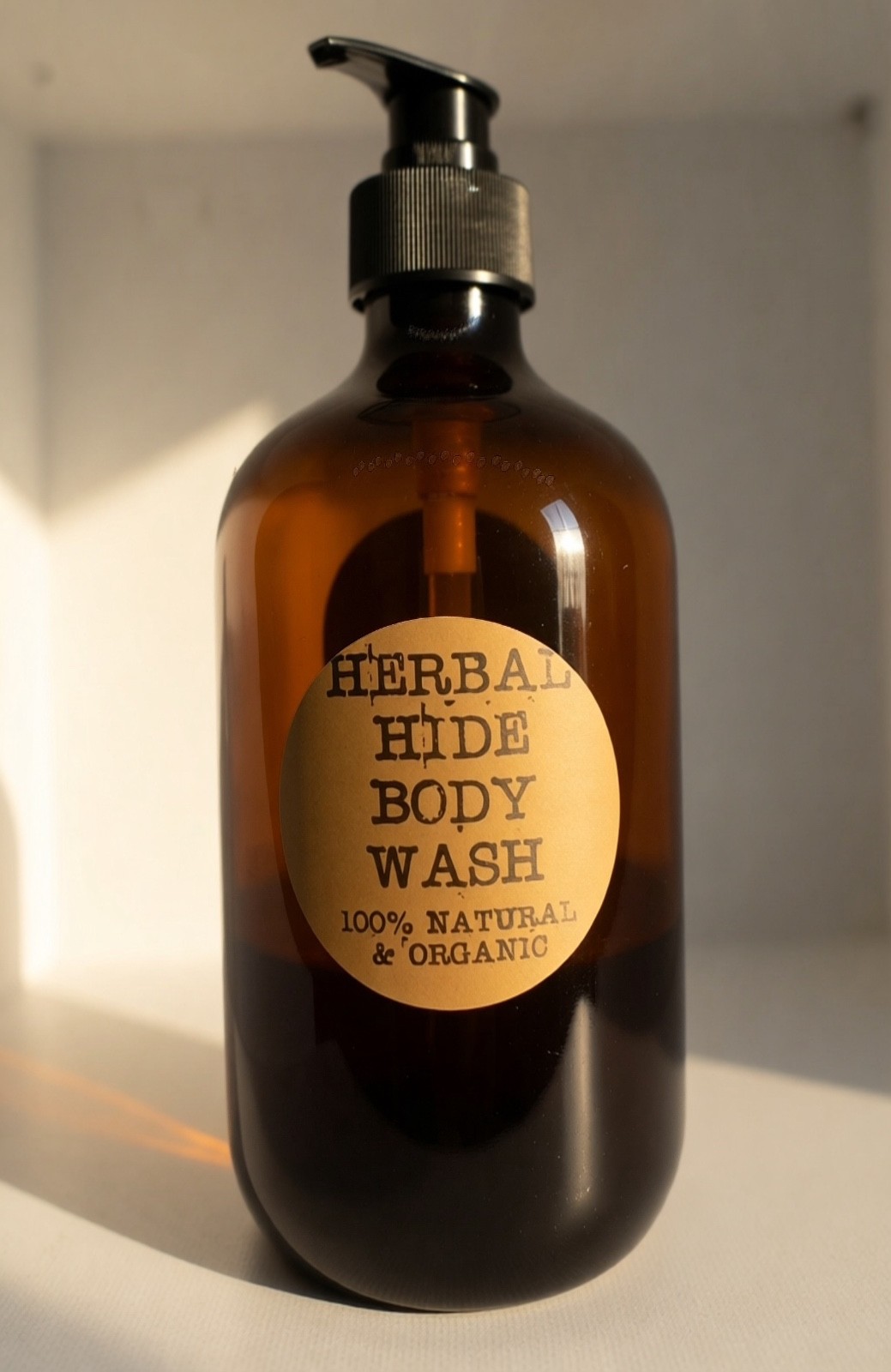 Herbal Hide Custom Body Wash Vegan Organic Choose your scent Botanical Soap