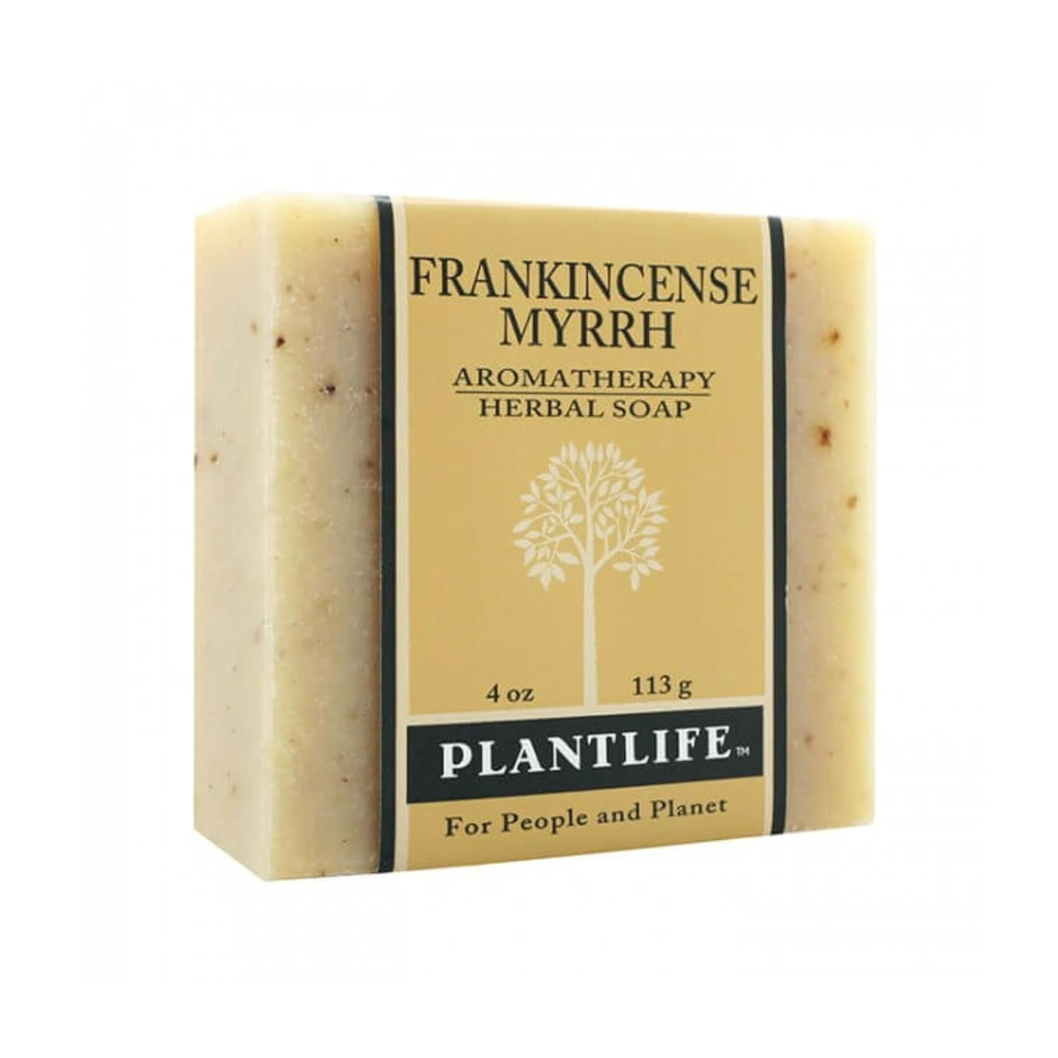Organic Frankincense Myrrh Bar Soap – Cruelty-Free Moisturizing Cleanser 4oz