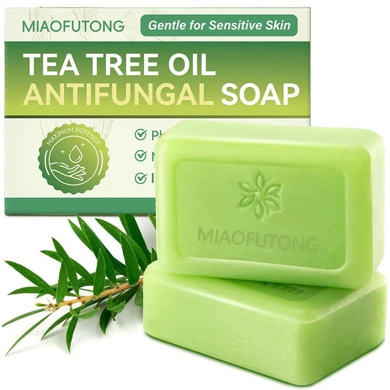 Veloma Soap Tea Tree Soap Bar Soap with Tea Tree Oil Natural Soap Body Skin Care