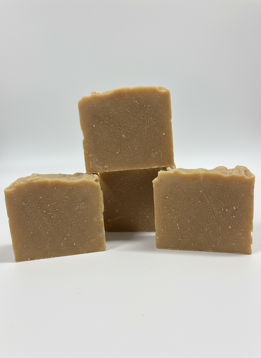 2nds (DISCOUNTED) Handmade Oatmeal ‘n Honey Natural Bar Soap, Calming, Soothing