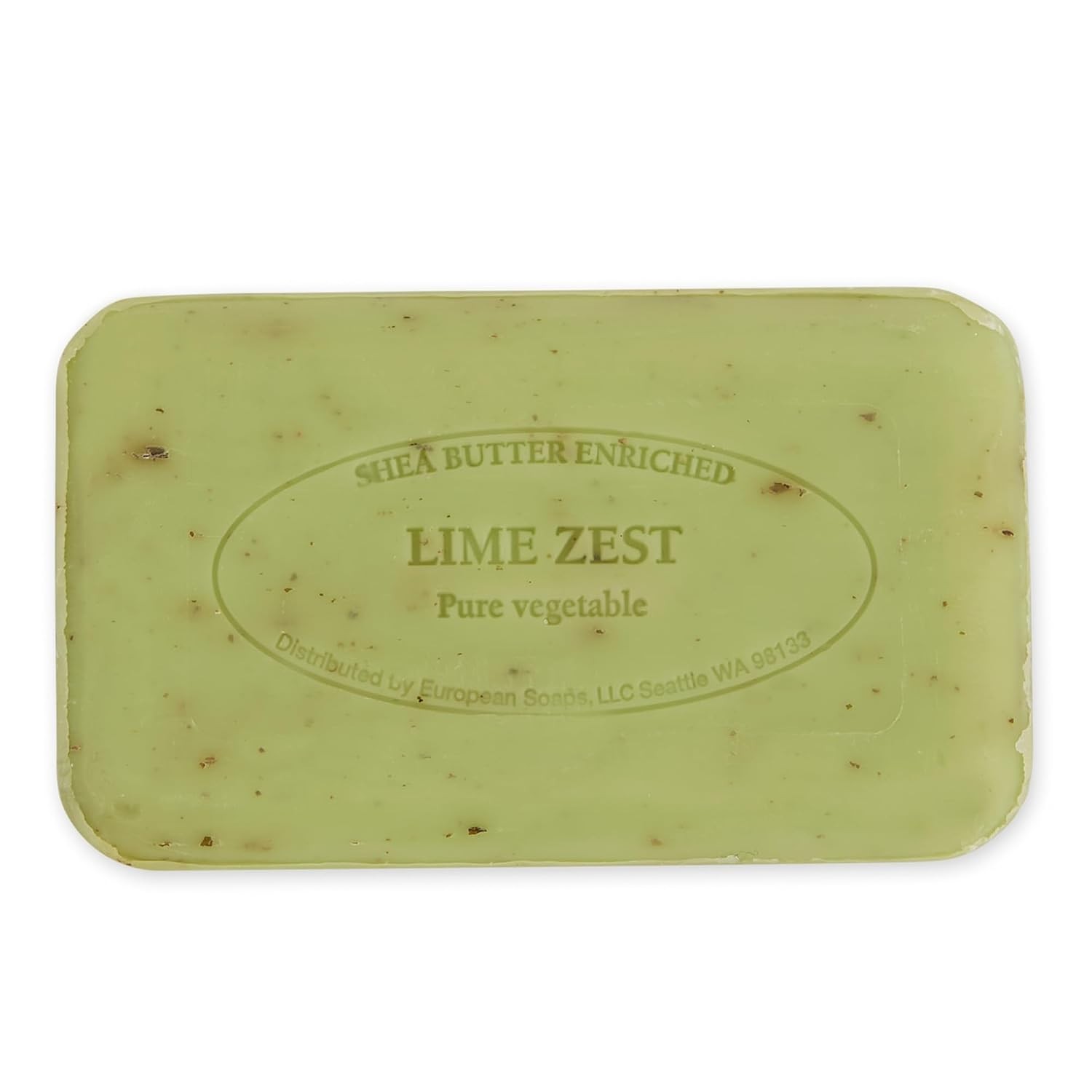 Natural French Artisanal Soap, Quad Milled for Moisturizing Rich Lather, 5.3 oz
