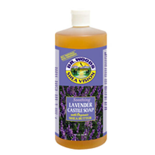 Lavender Soap With Shea Butter, 32 Oz By Dr.Woods Products