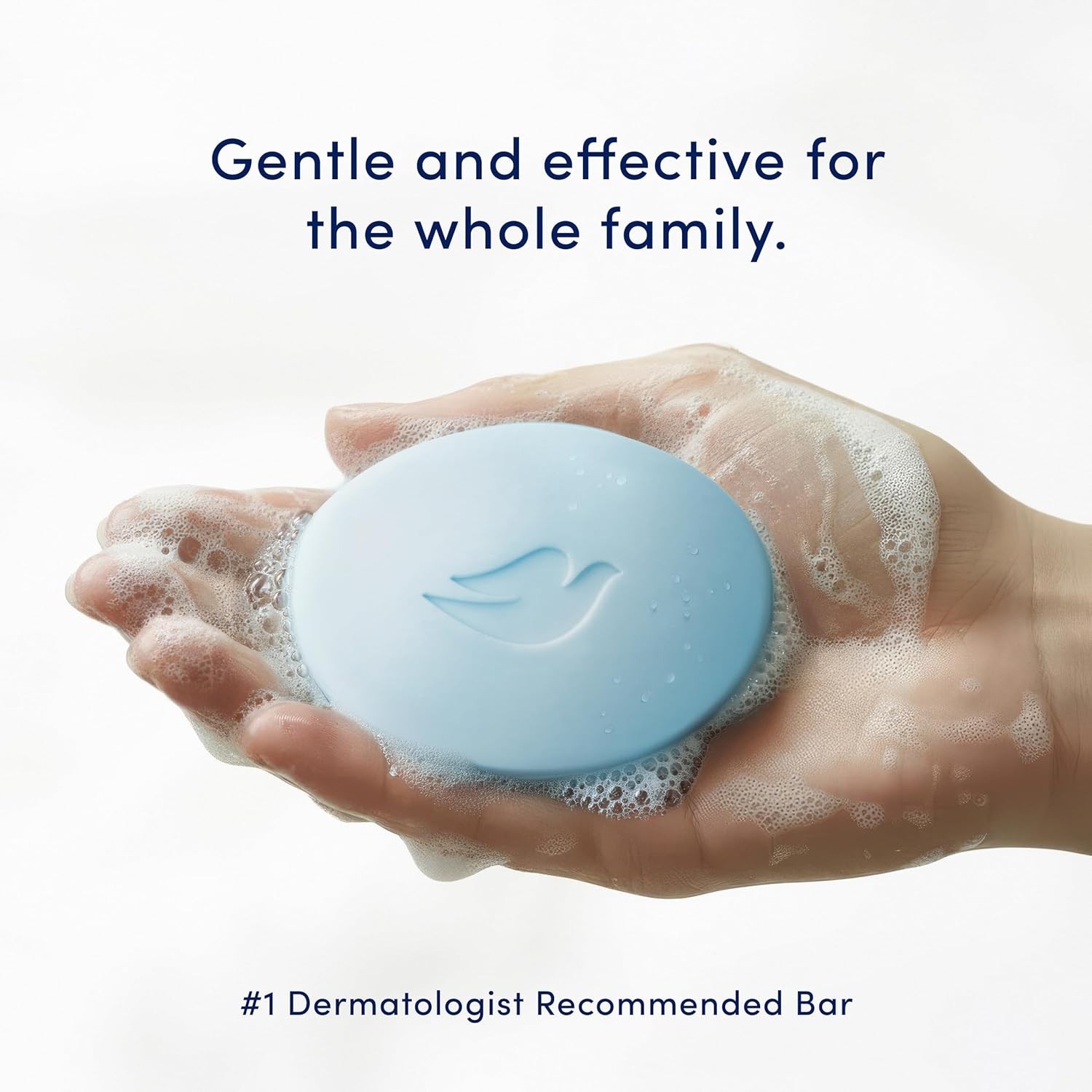 Moisturizing Antibacterial Beauty Bar Soap – 6 Count, 3.75 oz for All Skin Types