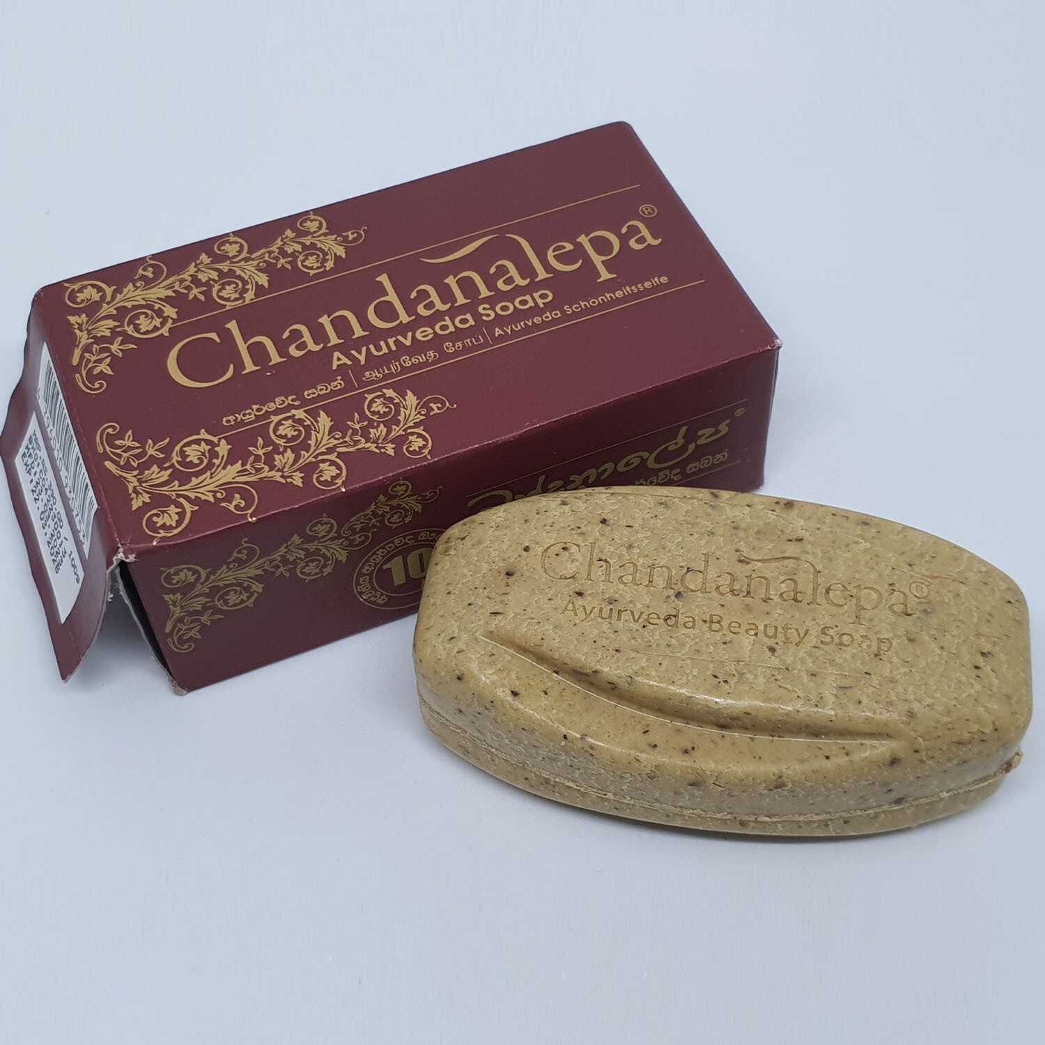 Chandanalepa Ayurveda Herbal Beauty Soap Natural Health Body Skin Cleaning 5pcs