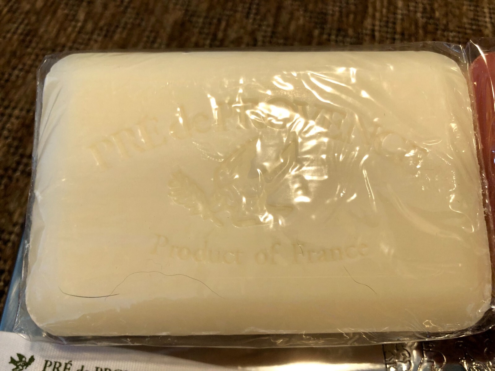 Pre de Provence Pomegranate and Milk Soap Bar 250g 8.8oz ea & Tray Lot 2 NEW NWT