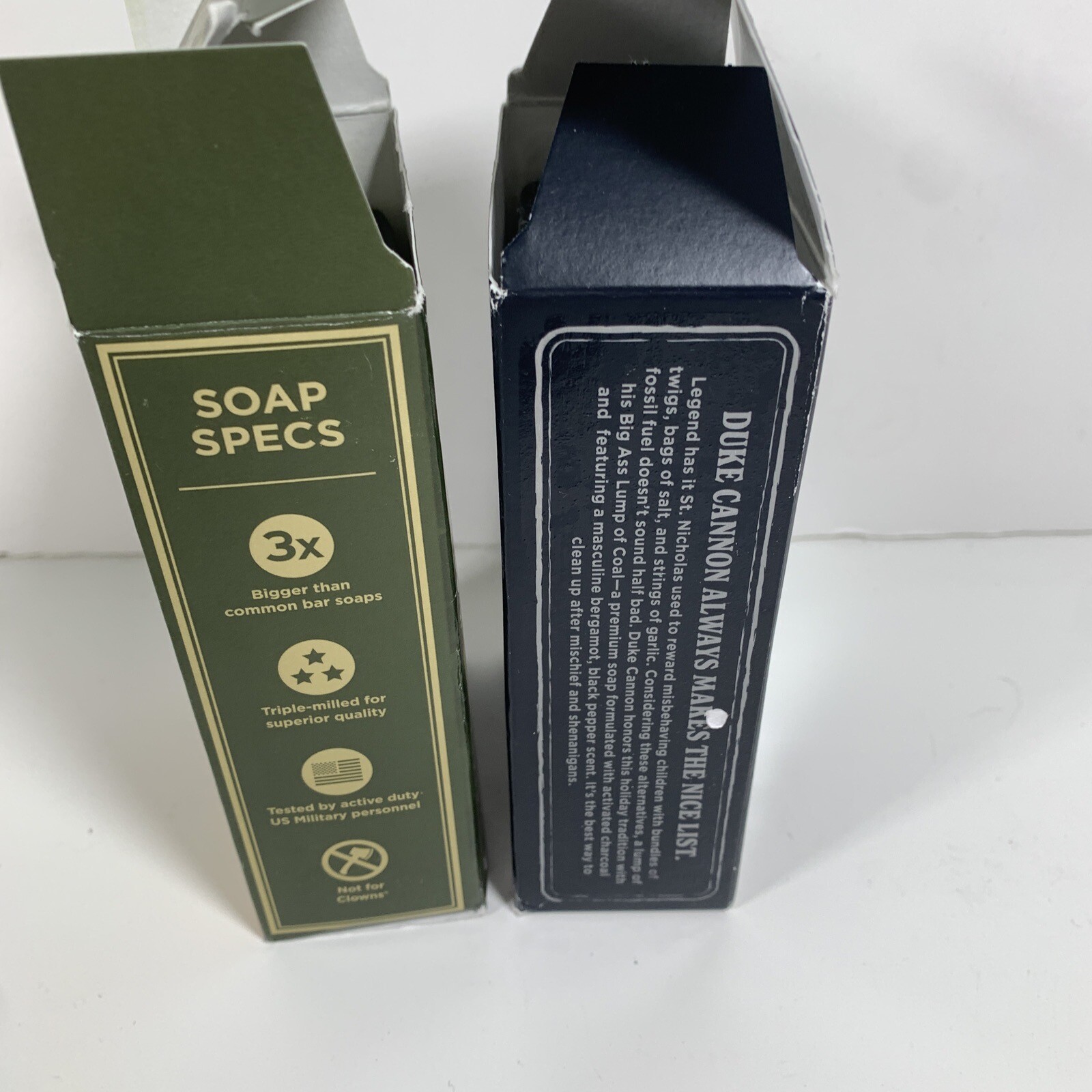 Duke Cannon Supply Co. Big Ass Brick of Soap 10 oz each Made in USA Lot of 2