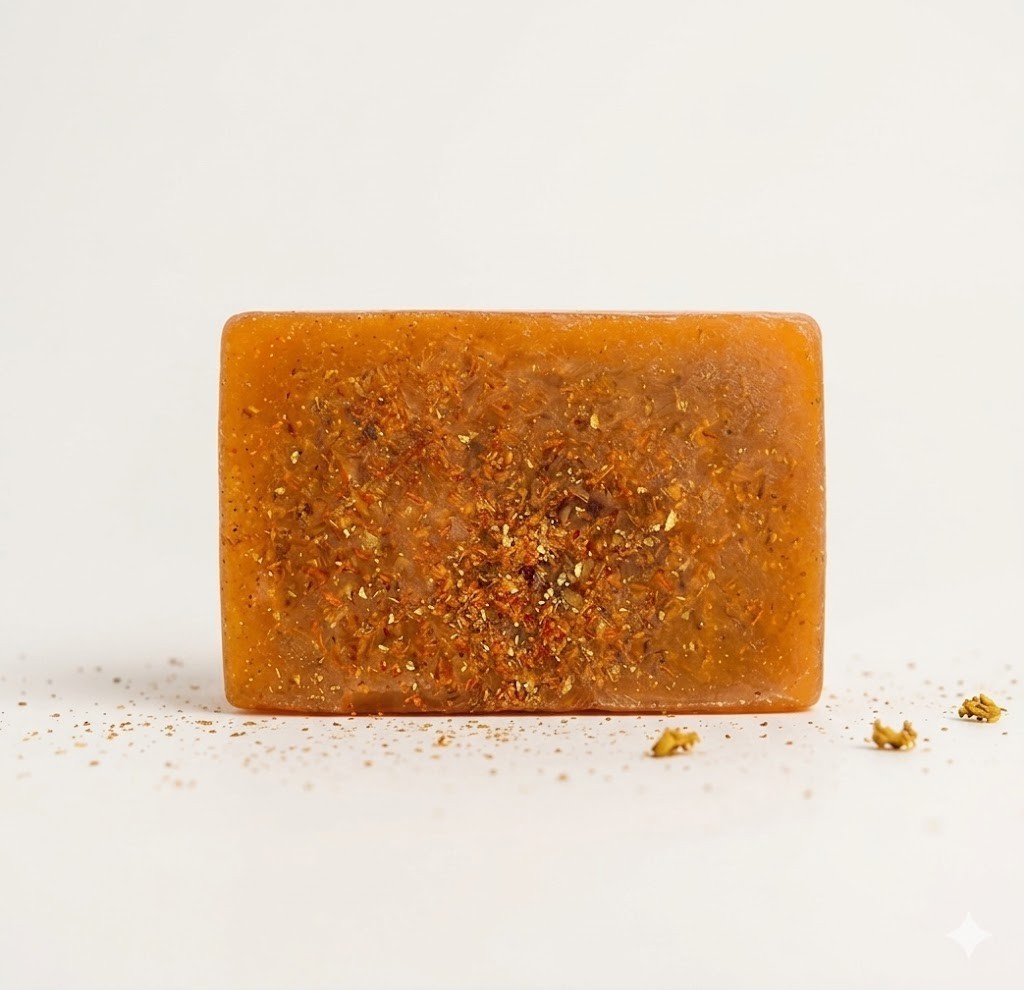 Palash Flower Soap for Radiant Skin & Sunburn Relief – Chemical Free Handmade