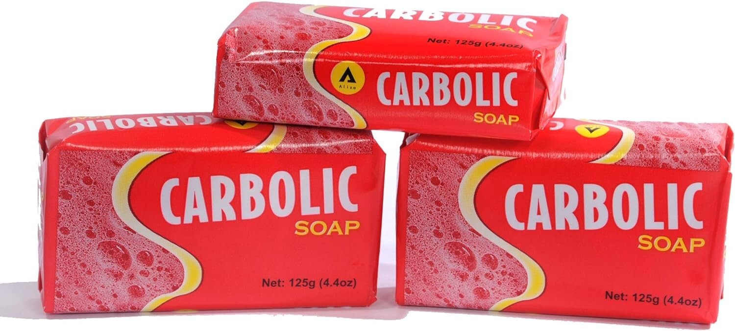 6 x Aliza Carbolic Soap 125g (Pack of 6)