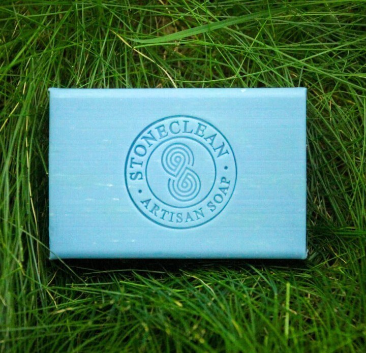 NEW! STONECLEAN Artisan (2-PACK) 5 Oz. Bar ●PEACE ON EARTH● Organic Beauty Soap.