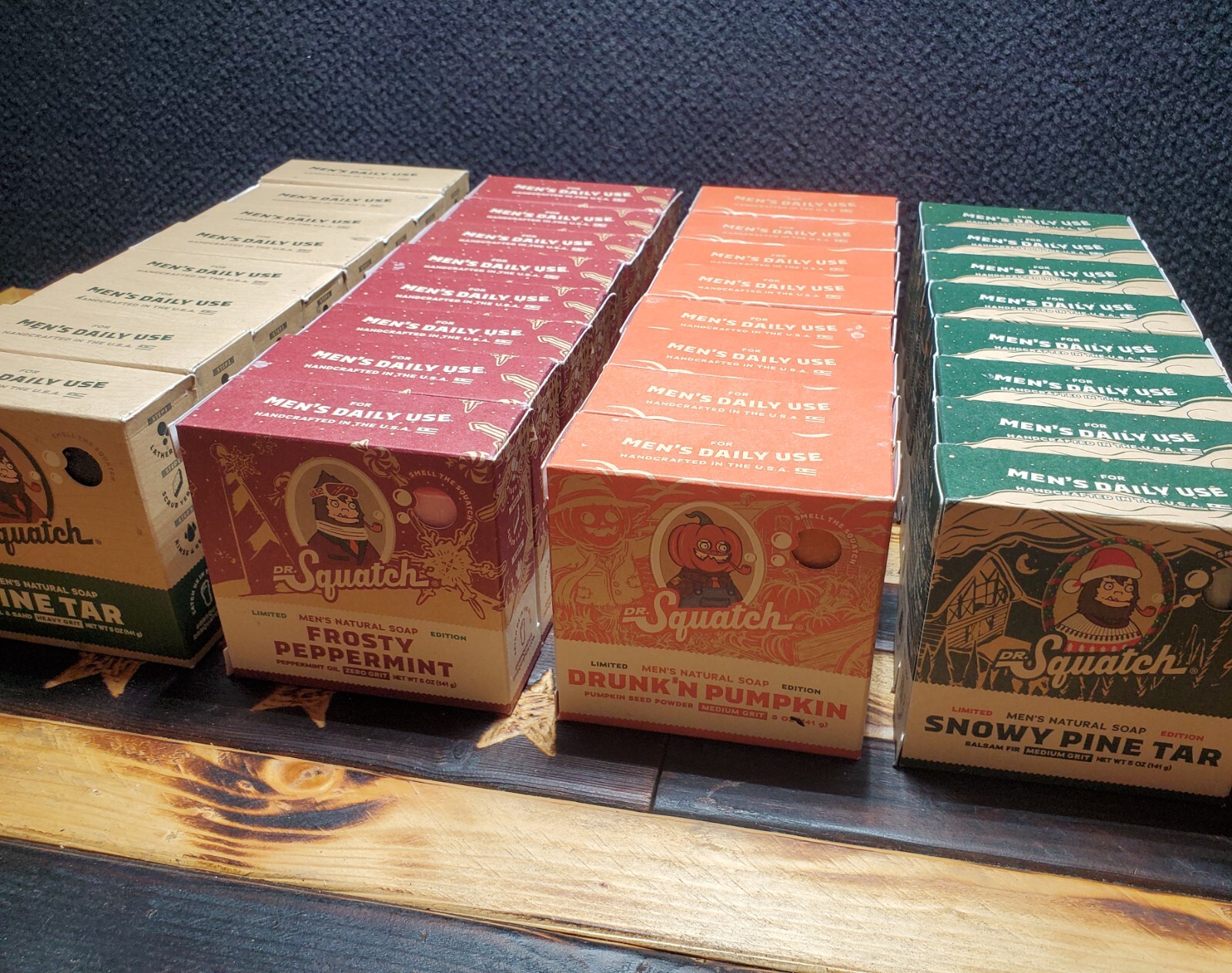 Dr Squatch & JUKEBOX Soap | YOU PICK! | Pine Tar, Star Wars, Black Cherry.. RARE