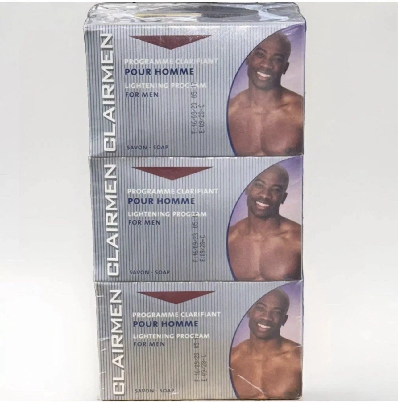 6 Pack Clairmen Lightening Soap 180g