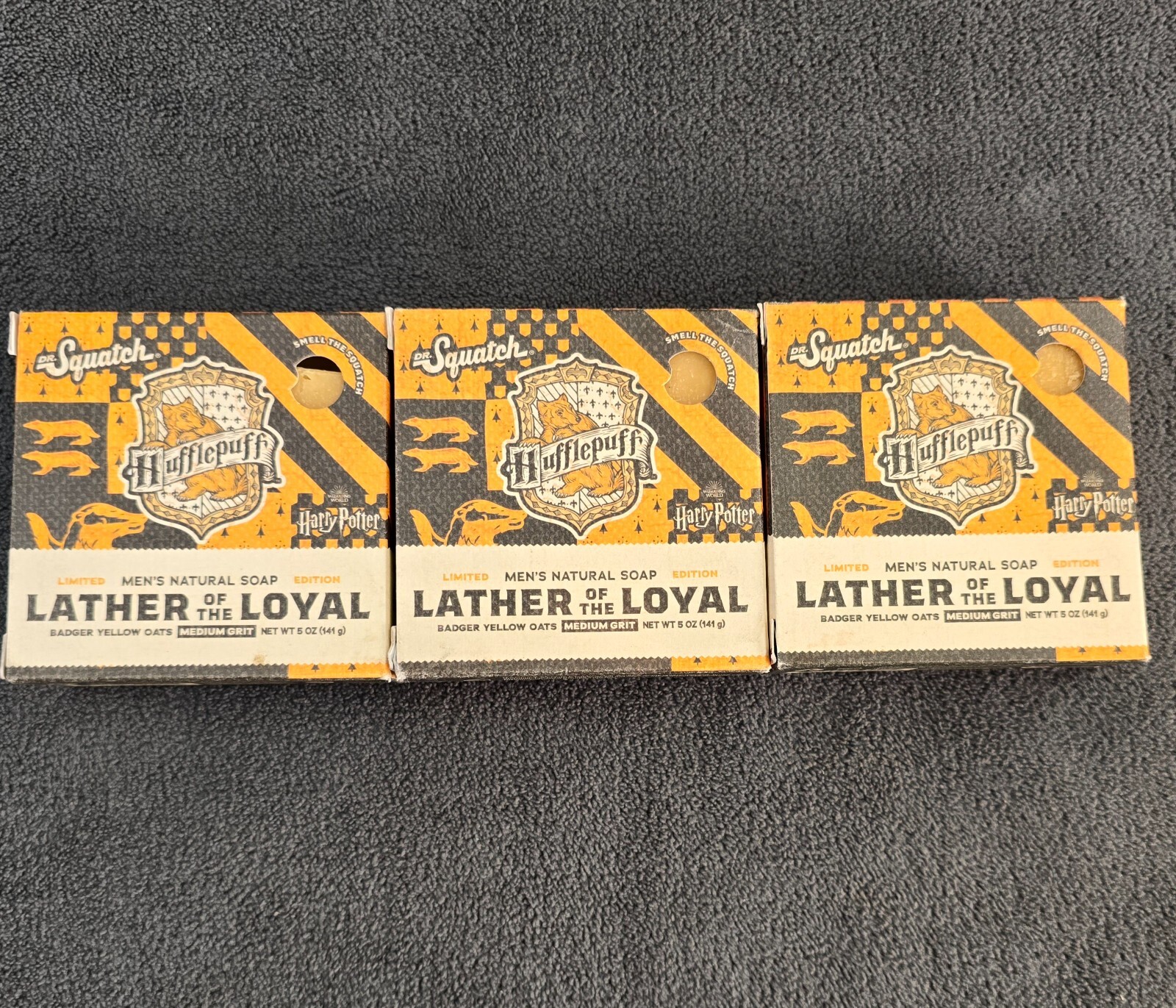 (3) Dr. Squatch Lather of the Loyal ~ Limited Edition Soap Bar , 5 ounces