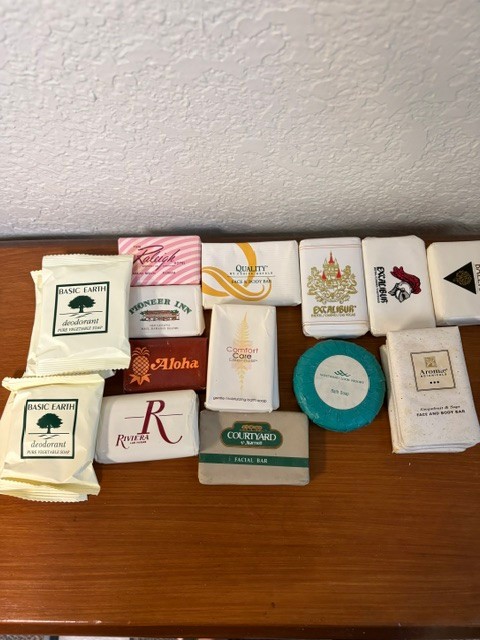 Vintage Lot of 20 Hotel Motel Resort Travel Size Mini Bar Bath Soaps