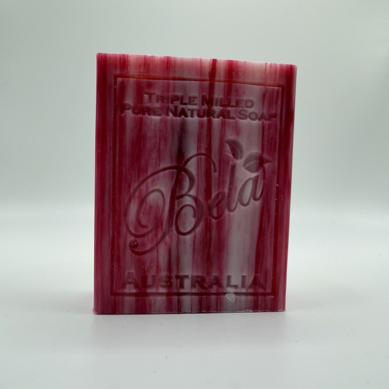 Bela Pomegranate Natural Moisturizing Soap Bar 3.4oz Australia No Parabens New