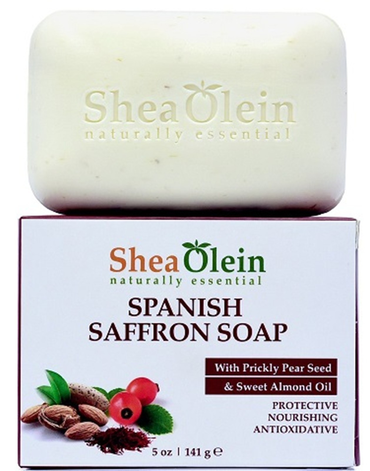 6 Pack Shea Olein -Spanish Saffron Bar – Soap 5 oz
