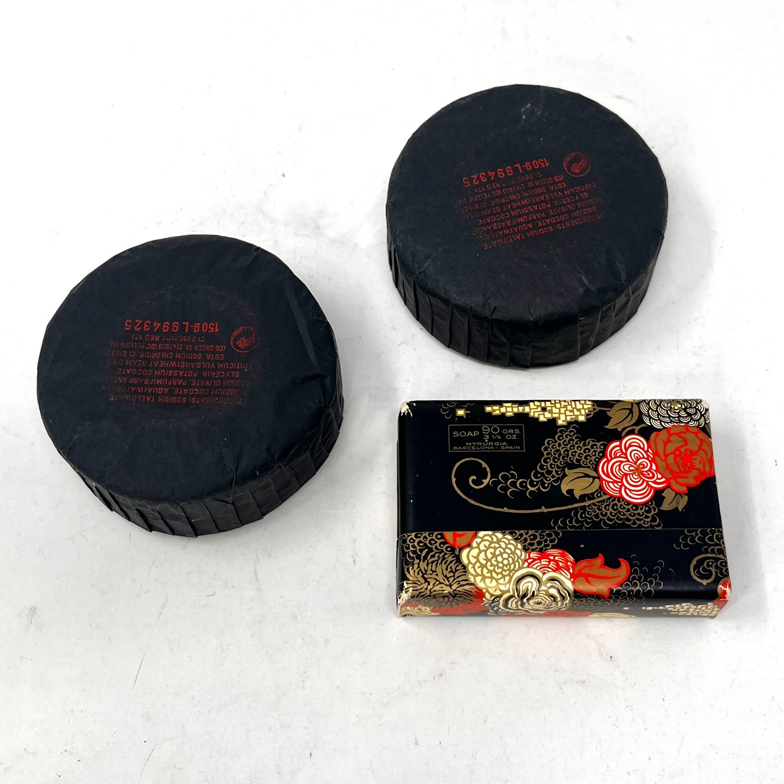 NEW [Lot of 3] Vintage JABON MAJA by MYRURGIA ESPAÑA Perfumed Soap Bars Cakes