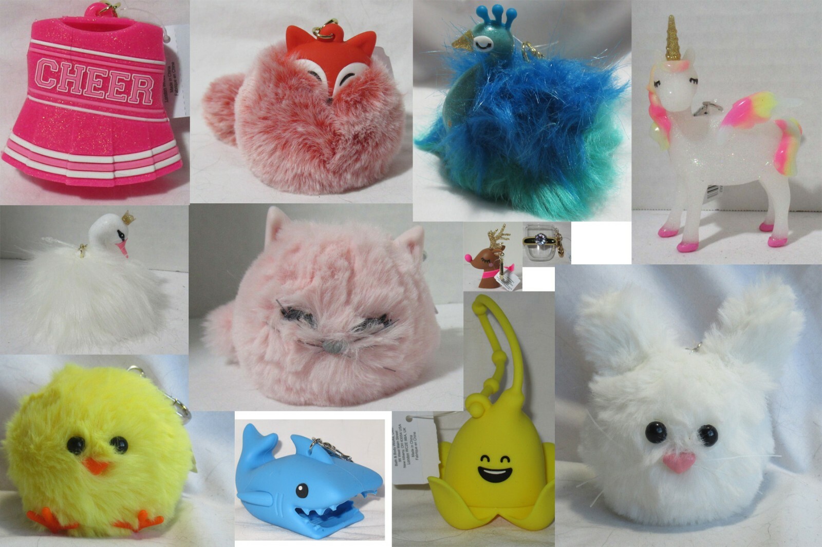 Bath & Body Works PB Holder NEW STYLE clip you pick character animal