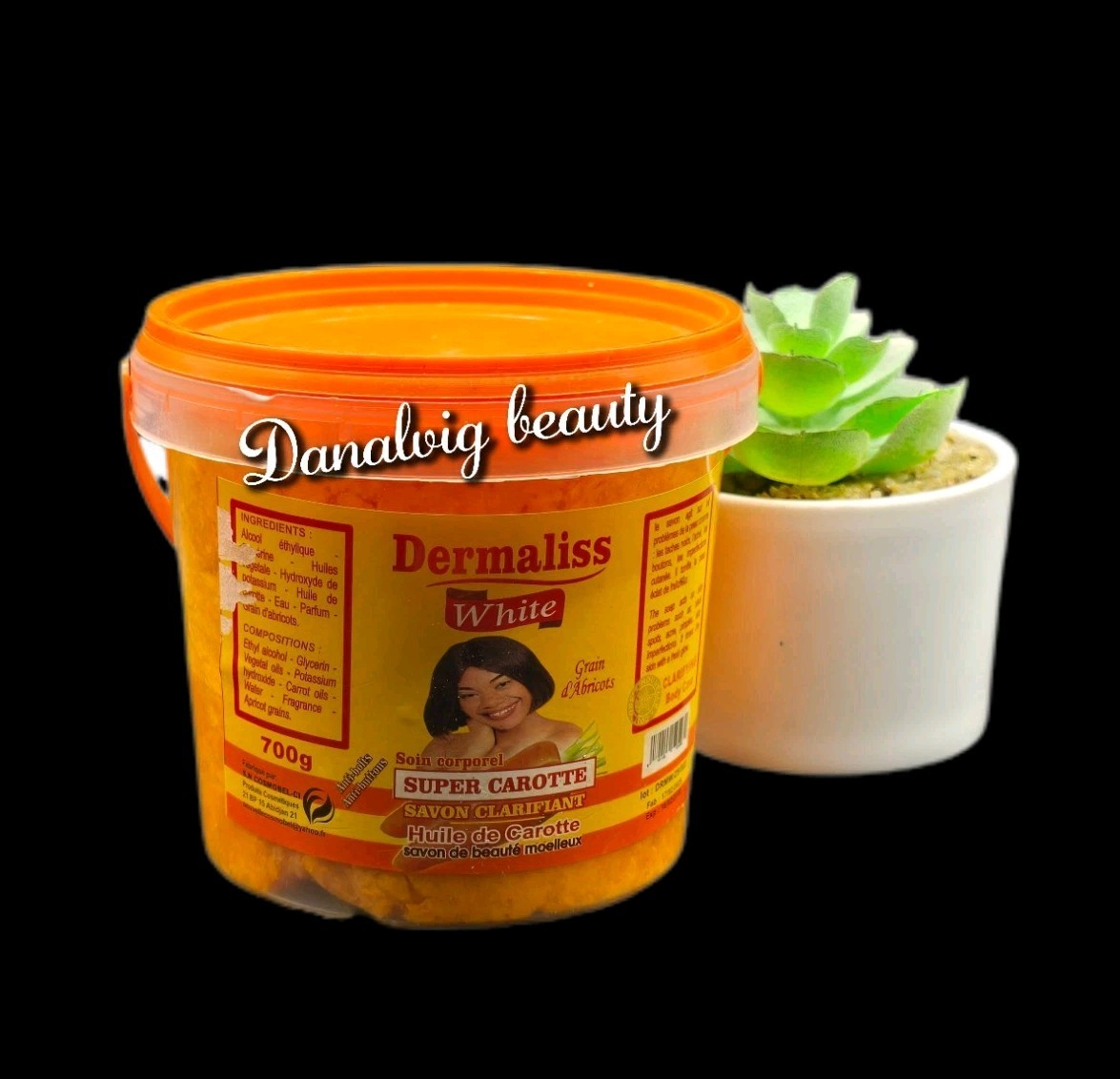 Dermaliss White Lightening Brightening Carrotte Beauty Soap – All Skin Type