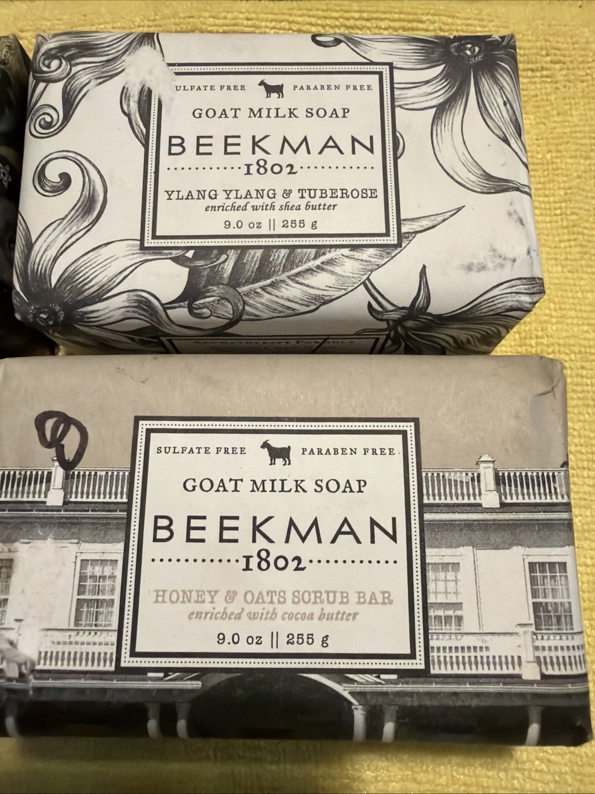 Beekman 1802 Goat Milk Soap 9oz Sealed Made In USA 9oz 4 Pack New