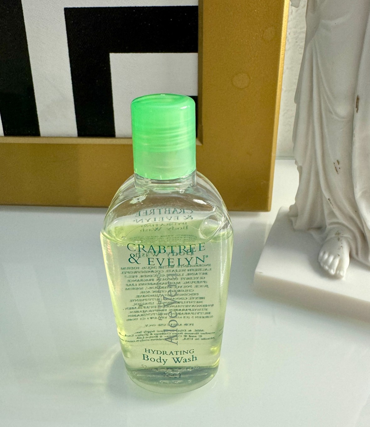 Crabtree & Evelyn Aloe Vera Hydrating Body Wash 1.75 X 8 = 14 oz total NEW/NOS!