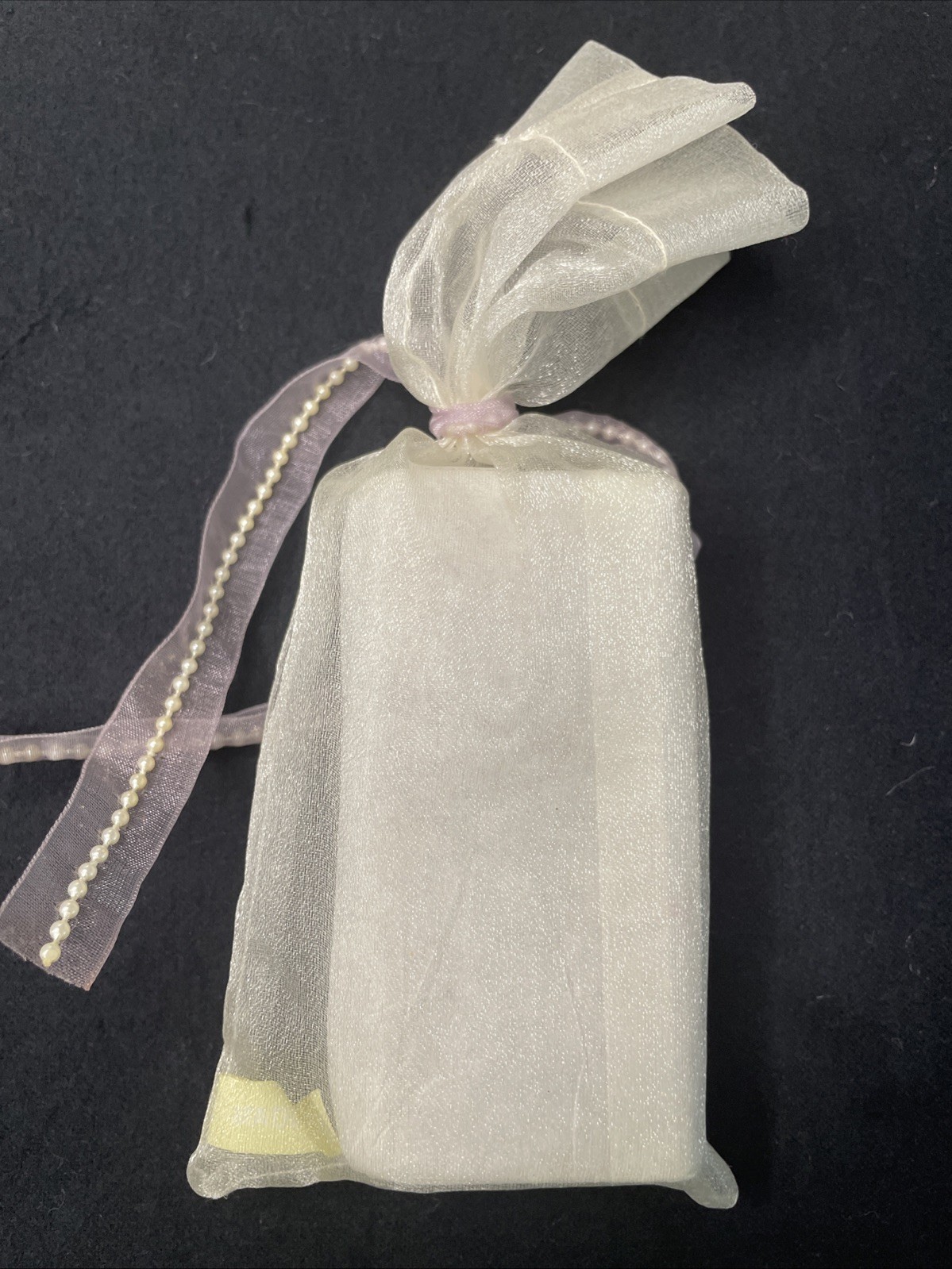 Vintage Bath & Body Works Moonlight Path Moisturizing Soap bar mesh bag 4.5 oz