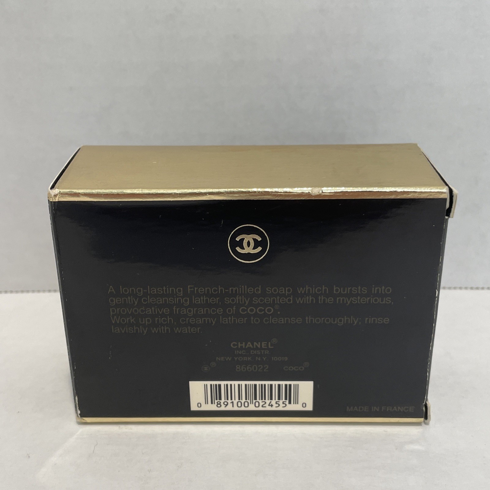 CoCo CHANEL Savon Luxury Bath Soap Bar 5 oz. 142 g France New NIB