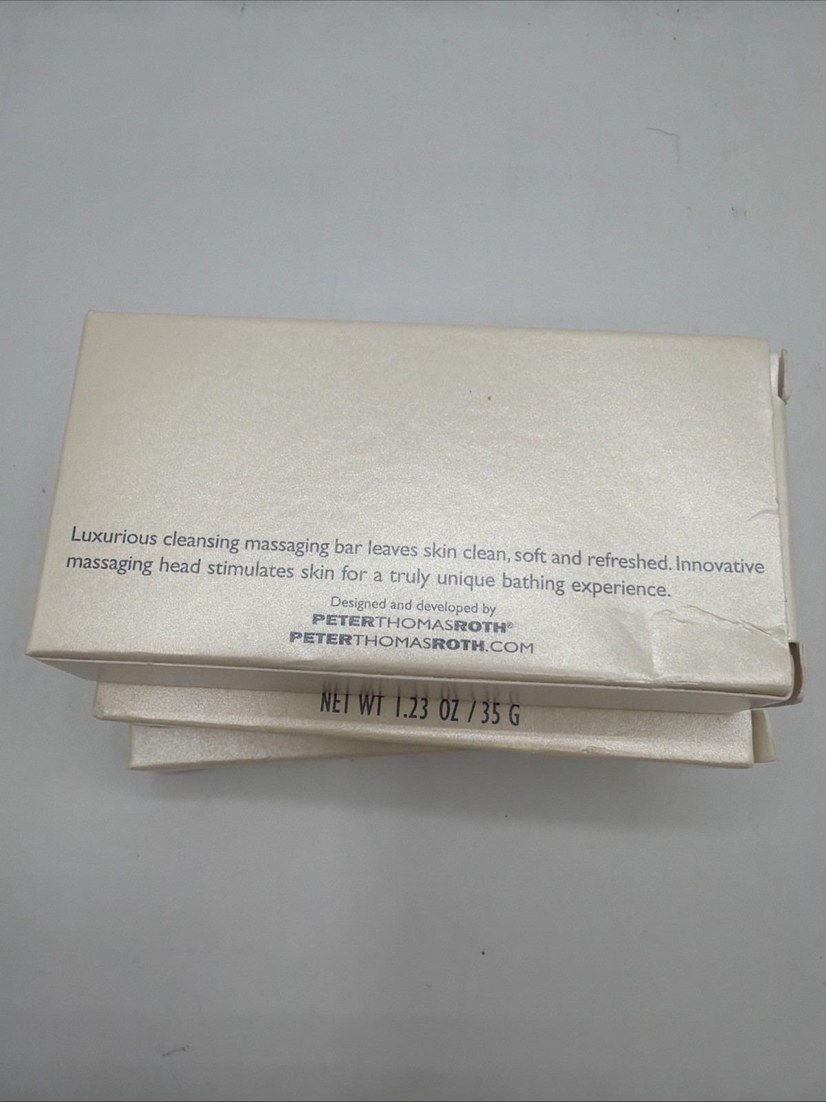 Peter Thomas Roth Lot of 3 Massaging Bar 1.23 oz and 5 Moisture Infusion 1.05 oz