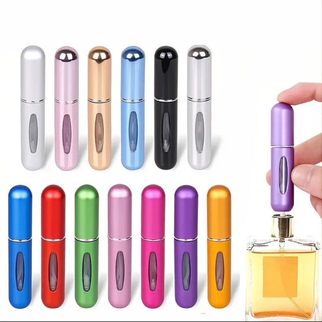 Perfume Travel Refillable 5ML Mini Perfume Bottle 5pcs Portable Spray Atomizer