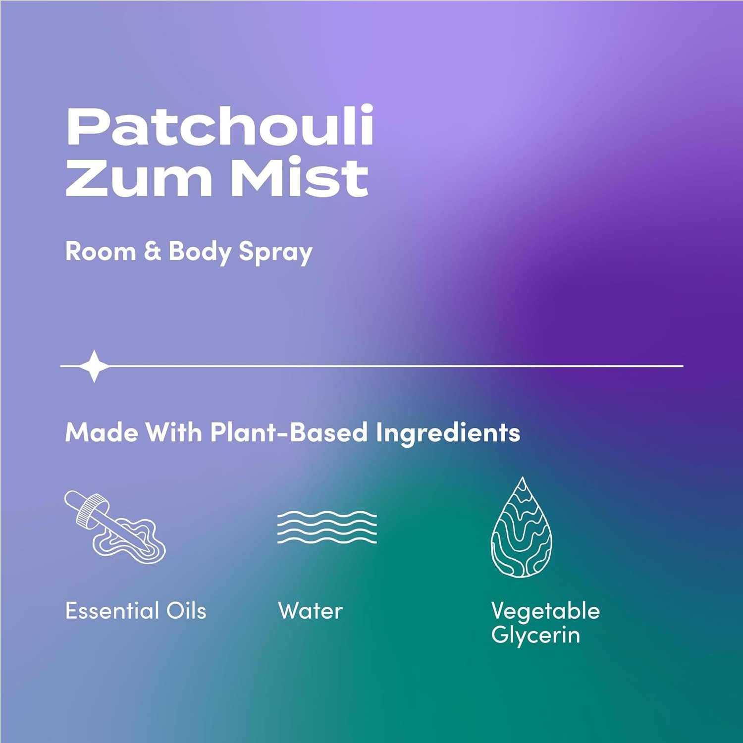 Zum Indigo Wild Mist Room & Body Spray, 4 Fluid Ounces