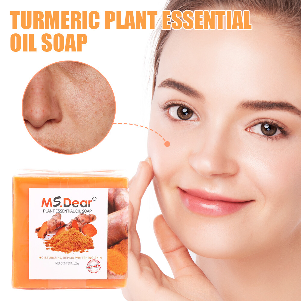 Kojic Acid/Tumeric Soap Skin Whitening Dark Spots lightening Acne Brightening US