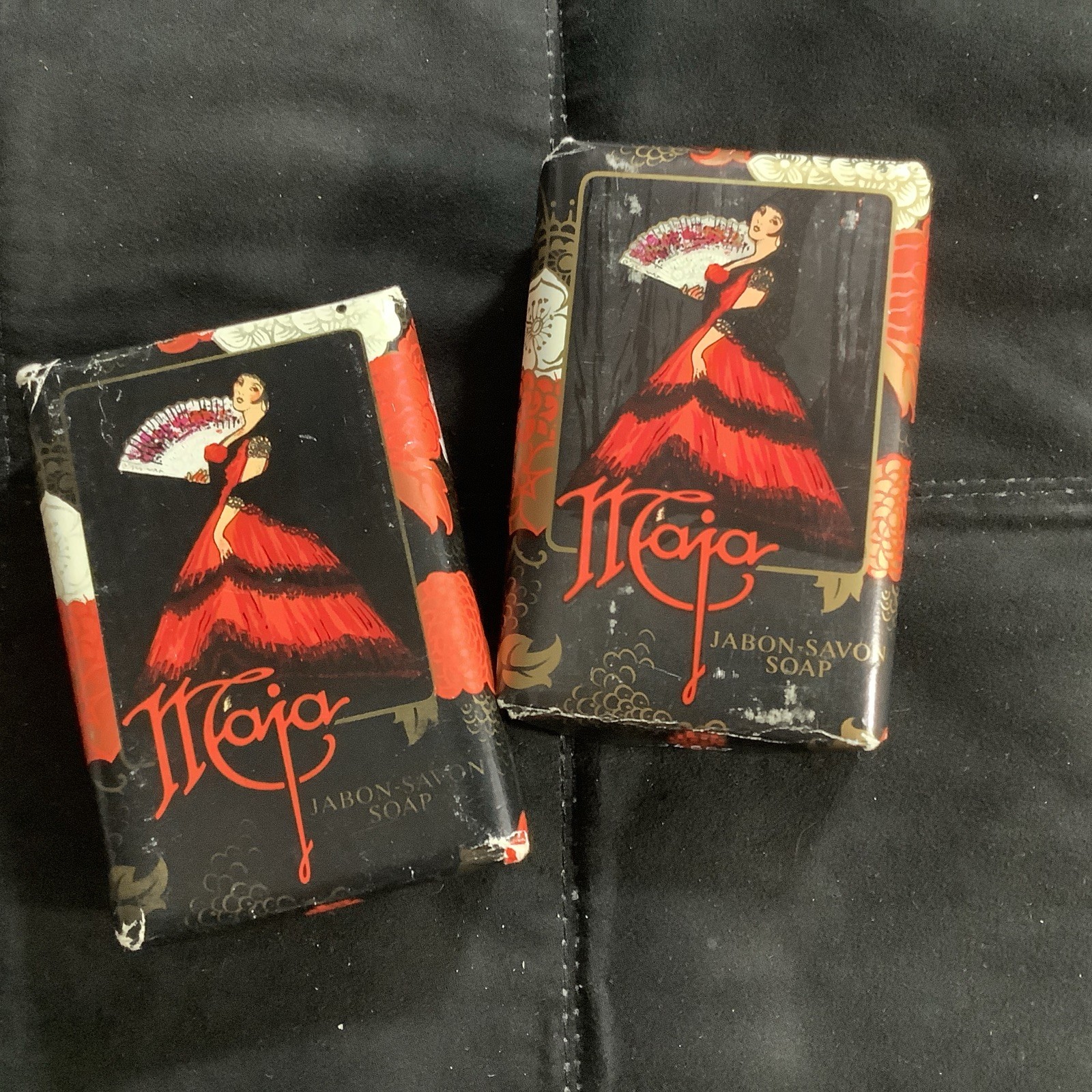 RARE Jabon MAJA Myrurgia 2 Soap Bars 75 oz & 81 oz – Spain