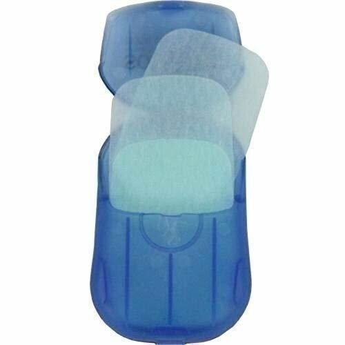 Portable Disposable Travel Hiking Washing Hand Bath Toiletry Paper Soap Sheets