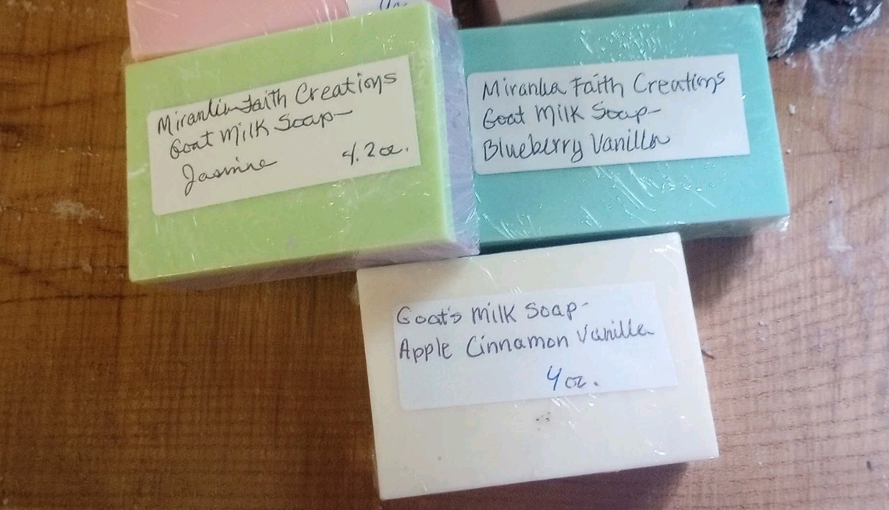 Goat Milk Soap Father’s Day Special Choose Scents 4/$9.95