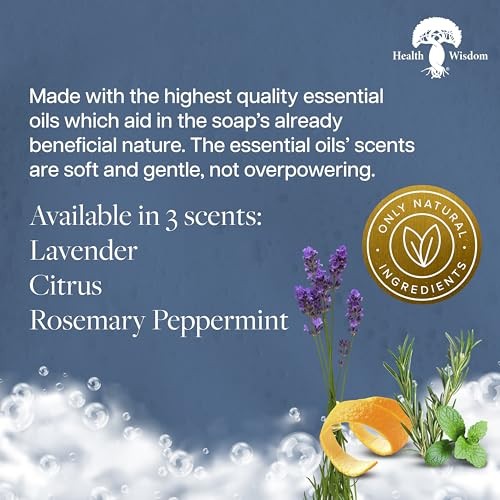Magnesium Bar Soap with Aloe & Essential Oils – 4oz