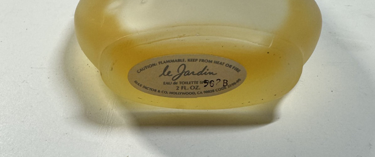 Max Factor Le Jardin EAU de Toilette spray 2 oz for Women New in Box.