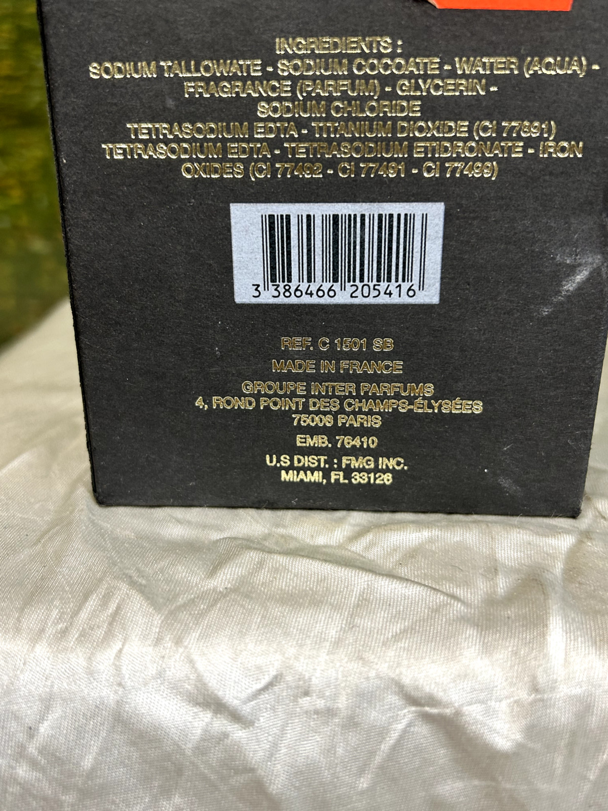 JEAN CHARLES BROSSEAU OMBRE ROSE 100G PERFUMED SOAP (NEW WITH BOX)