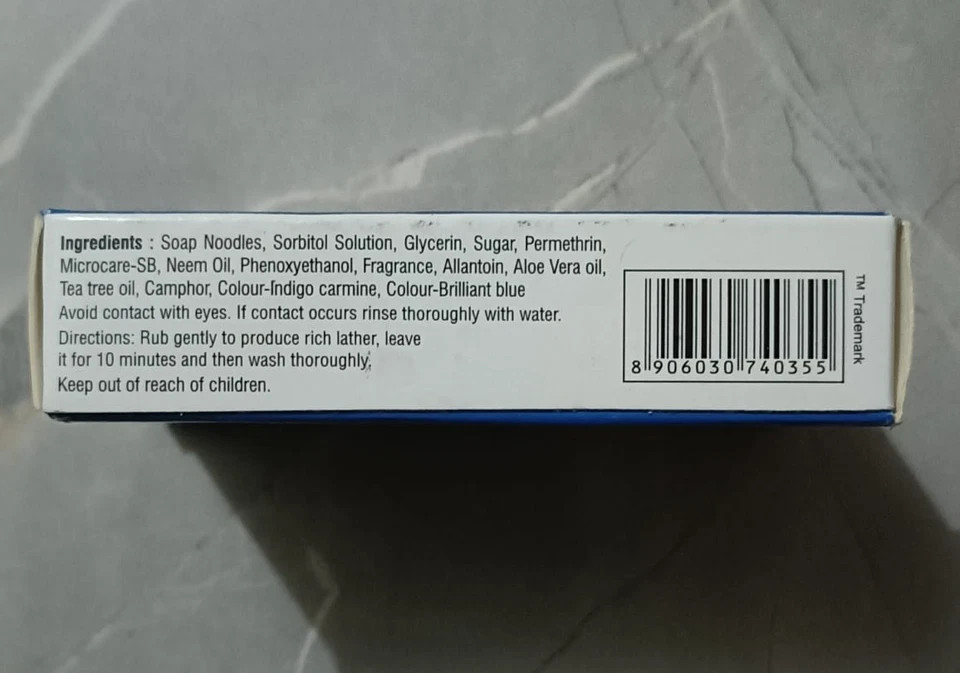 5X PMT soap Permethrine Soap For All Skin Types 06/2027 expiry