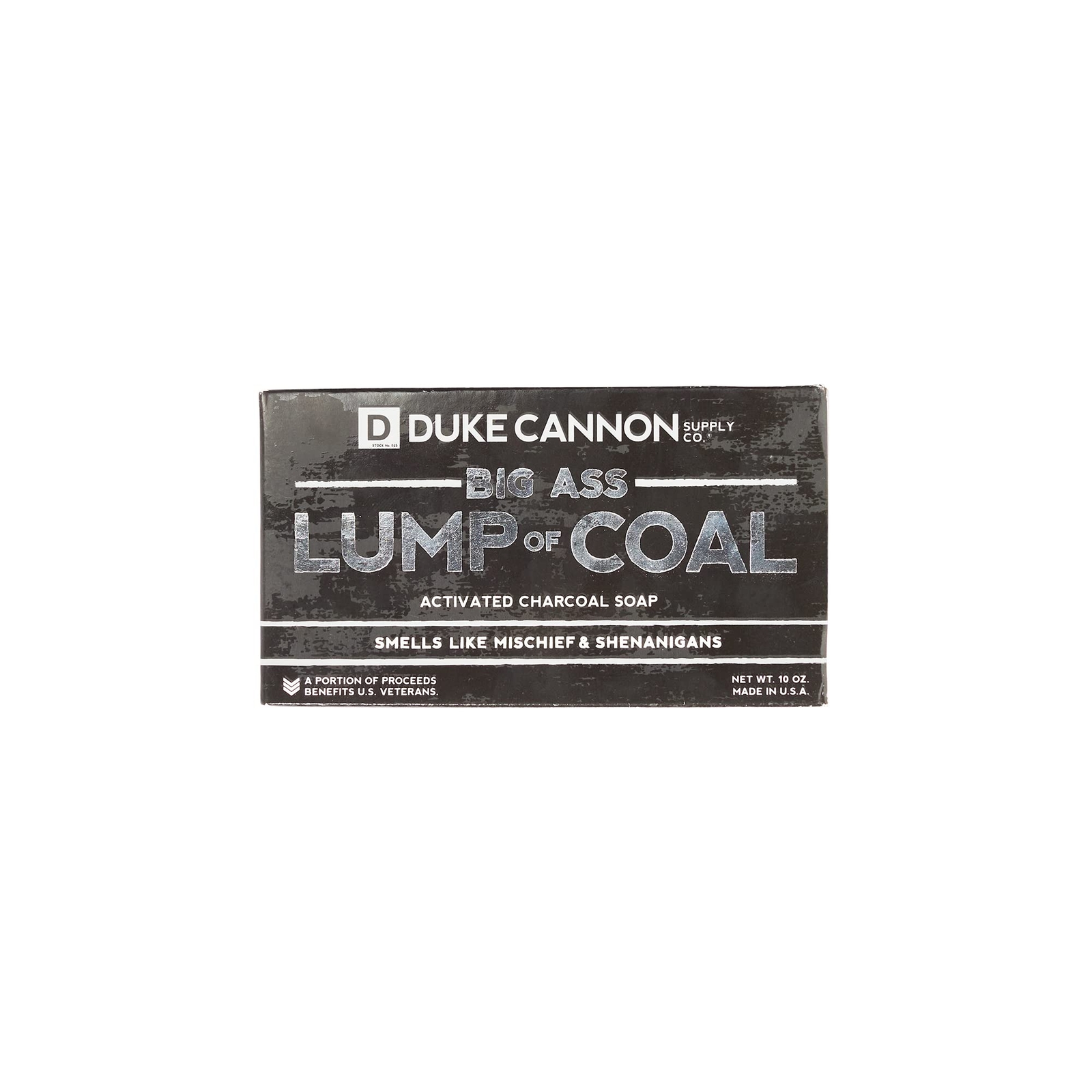 DUKE CANNON SUPPLY CO. BIG ASS LUMP OF COAL BAR SOAP – 1 PACK
