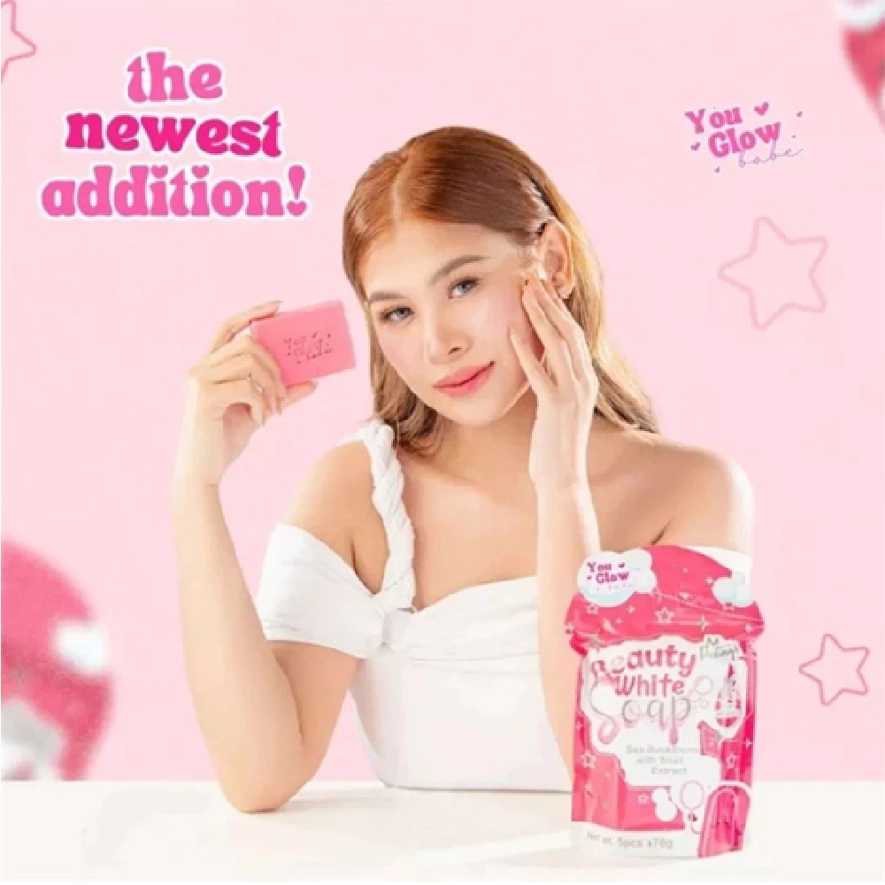 Beauty White Soap by You Glow Babe 5 Bars x 70g (US Seller)