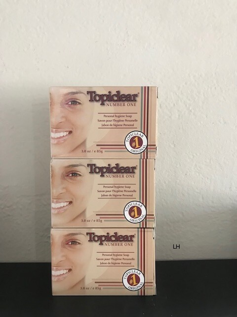 Topiclear Number One Soap 3.0 oz ( 3 Pack)