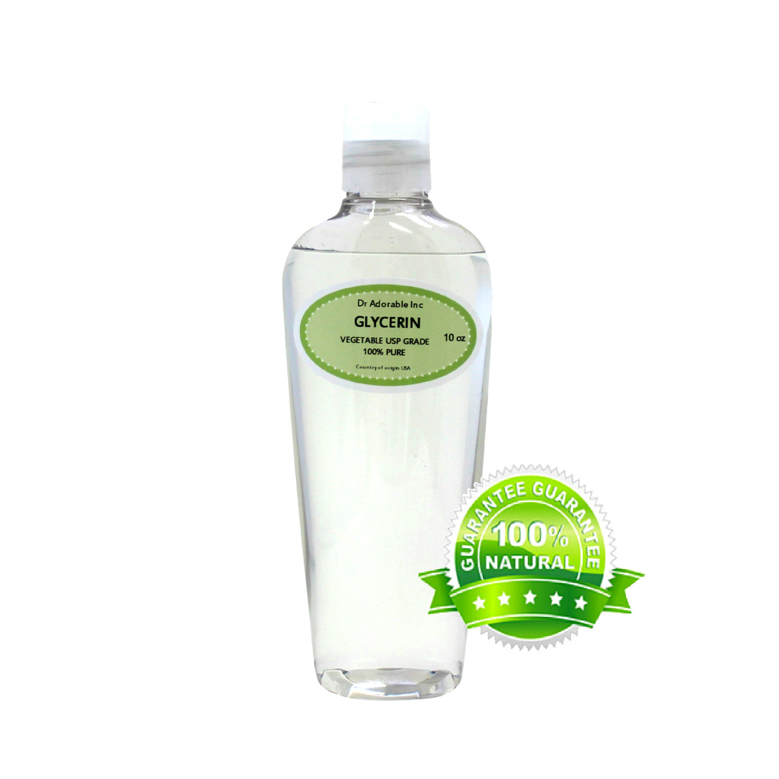 PURE VEGETABLE GLYCERIN/ GLYCERINE USP 100% GRADE 4 OZ-UP TO 10 LB
