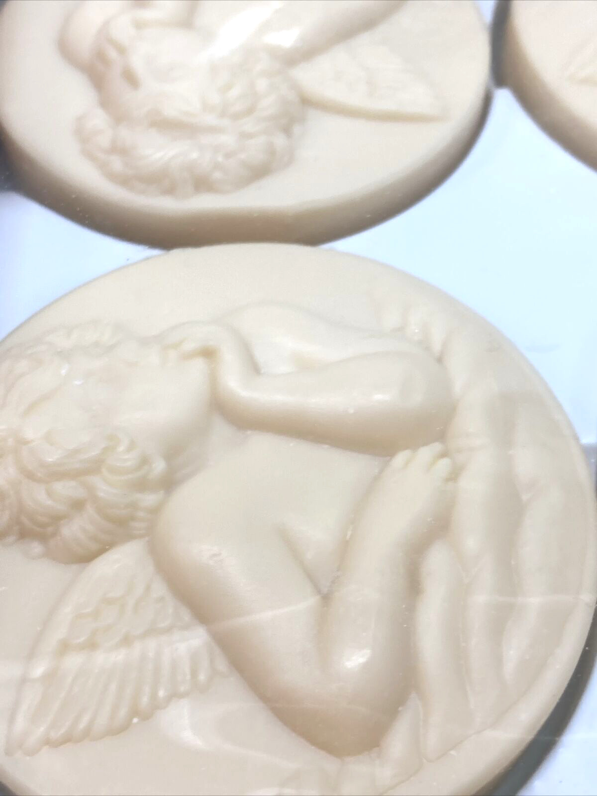 Saponifico Artigianoale Florentino Cherub Angel Vanity Soaps Italy Set of 4 NIB
