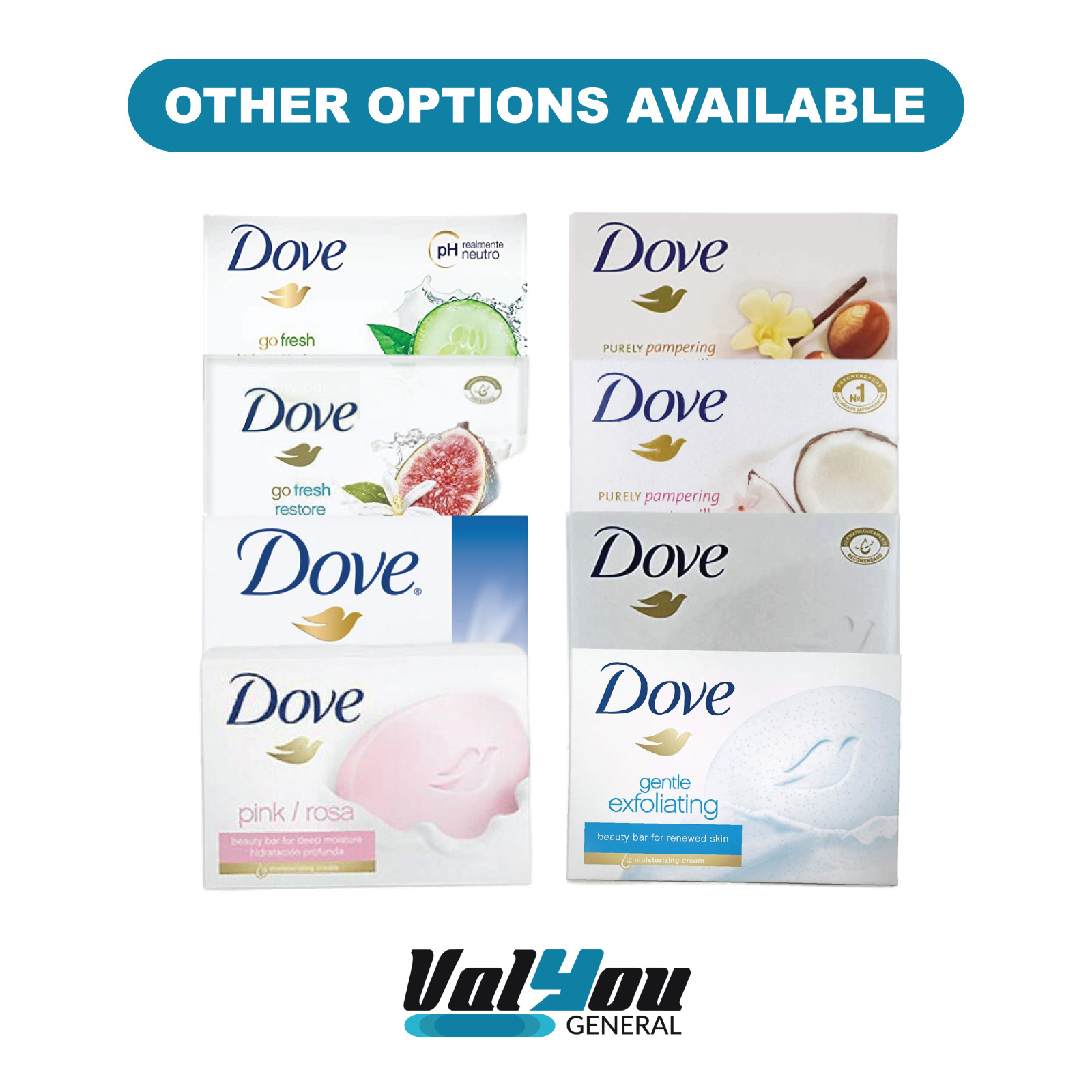 24x Bars Dove Shea Butter Scent Moisturizing Cream Beauty Soap | 135G | 4.75oz