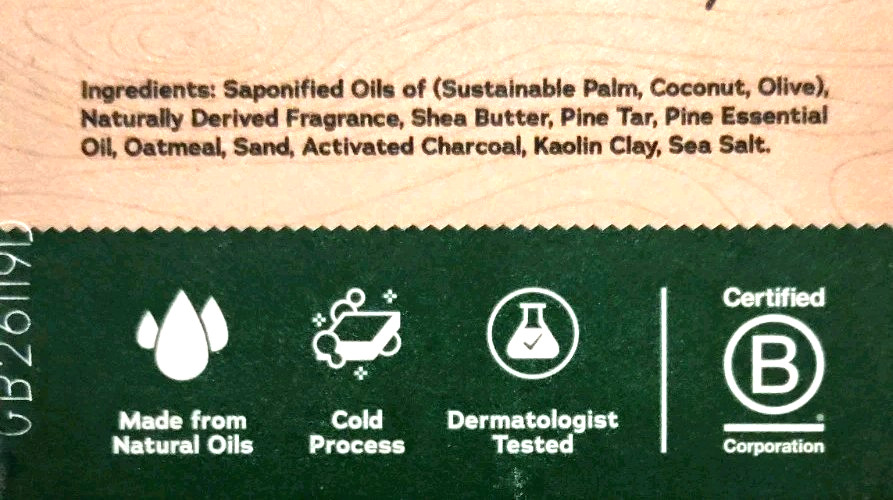 3 Pc Dr. Squatch Personal Care Items 2 Soaps Pine Tar Fresh Fall 1 Soap Dish