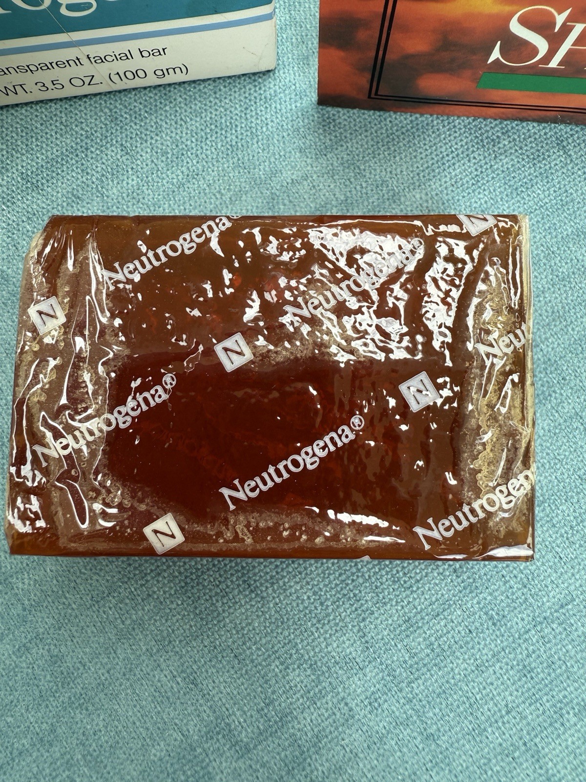 Neutrogena Soap NOS Transparent Facial Bars Oily Skin 1992 Vintage 3.5 Oz Rare