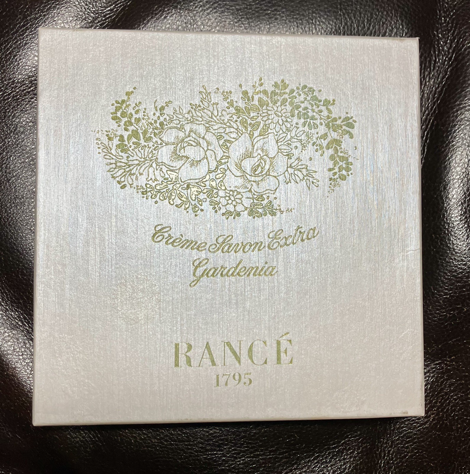 Vintage Rance 1795 “Crème Savon Extra Gardenia” Multipack of Four 3.5 ounce Bars